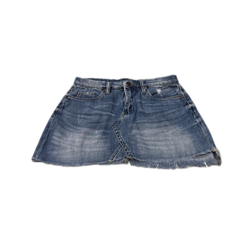 Blank NYC Blue Denim Skirt